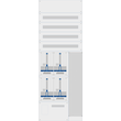 EC9SV ERA Zählerverteilereinsatz +Schwac hstromfeld bxhxt=696x1900x155mm Produktbild Additional View 2 S