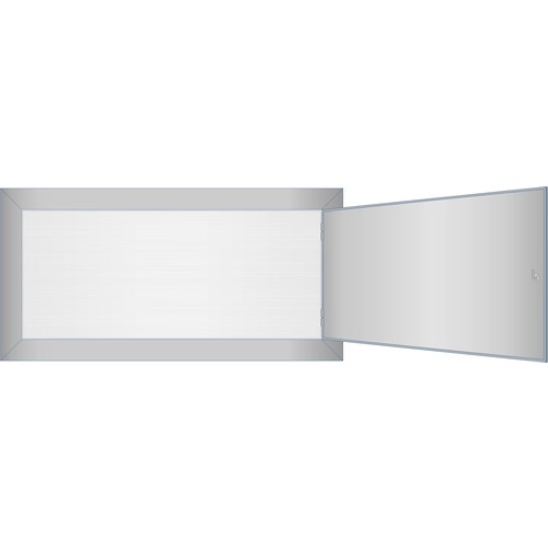 AC1+RW ERA AP-Rahmen mit Tür und Rückwan d bxhxt=796x400x180mm Produktbild Additional View 2 L