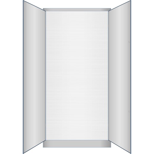 ISSD9-400 Era Ind.-Standschrank IP54 mit Tür u. Rückwand + integr. Sockel Produktbild Additional View 2 L