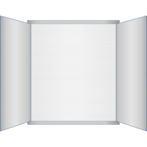 AE6+RW Era AP-Rahmen mit Tür u. Rück wand bxhxt=1236x1400x250mm Produktbild Additional View 2 L
